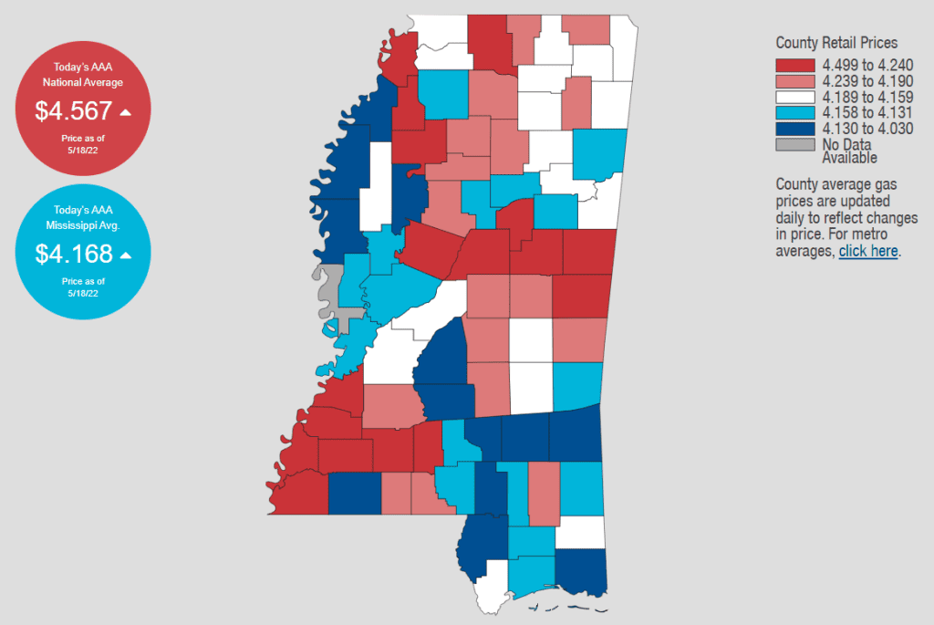 Average gas price over 4 per gallon in all 50 states for first time
