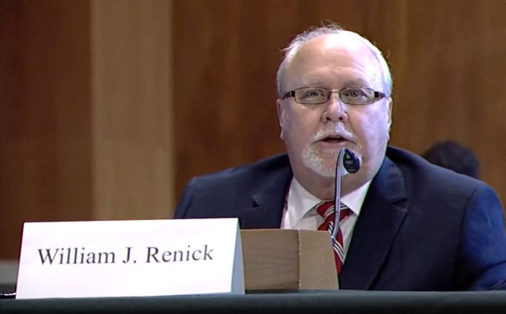 Senator Wicker gives Bill Renick a “ringing endorsement” for TVA Board