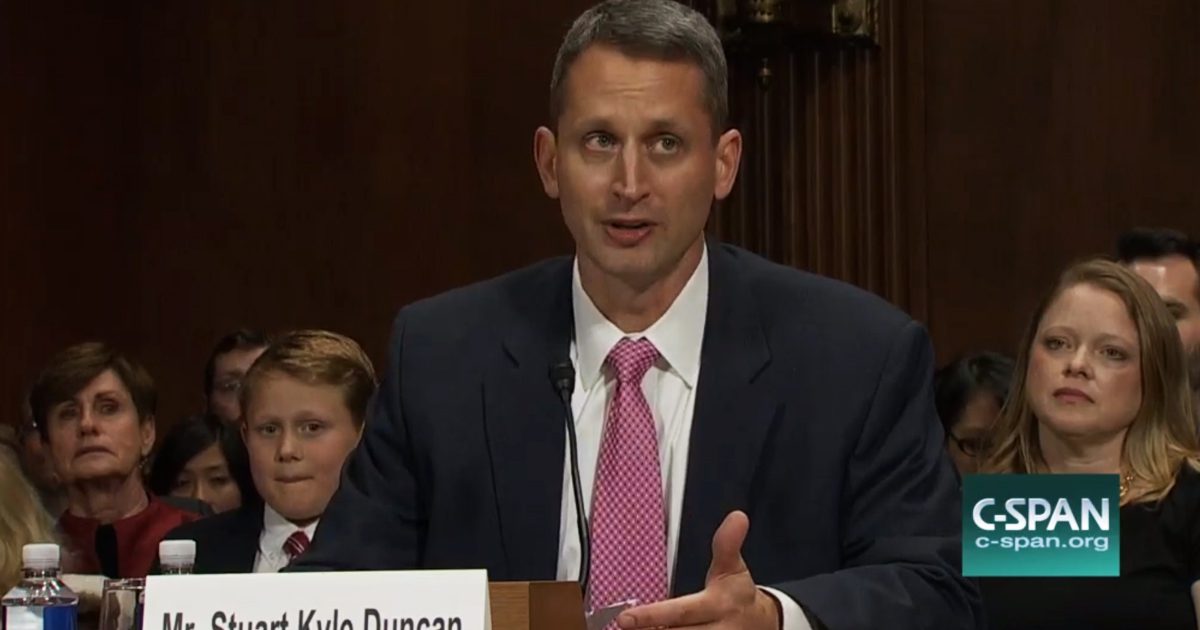 5th Circuit U.S. Court of Appeals Judge Kyle Duncan.