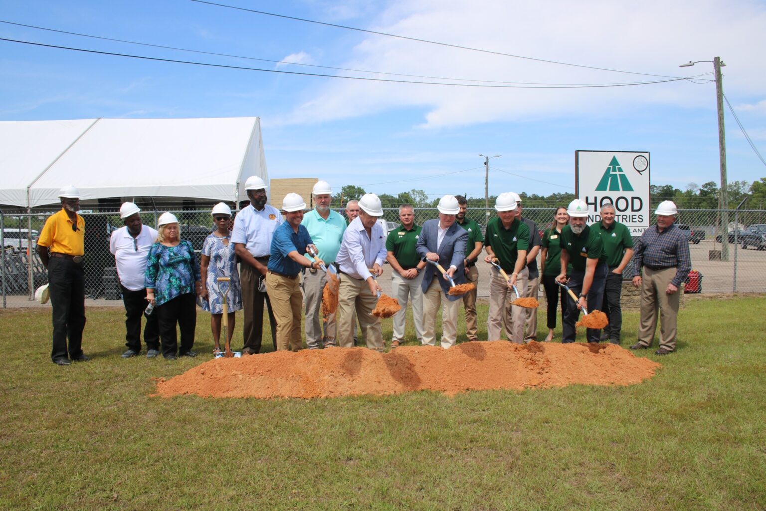 Hood Industries breaks ground on new stateoftheart plywood facility