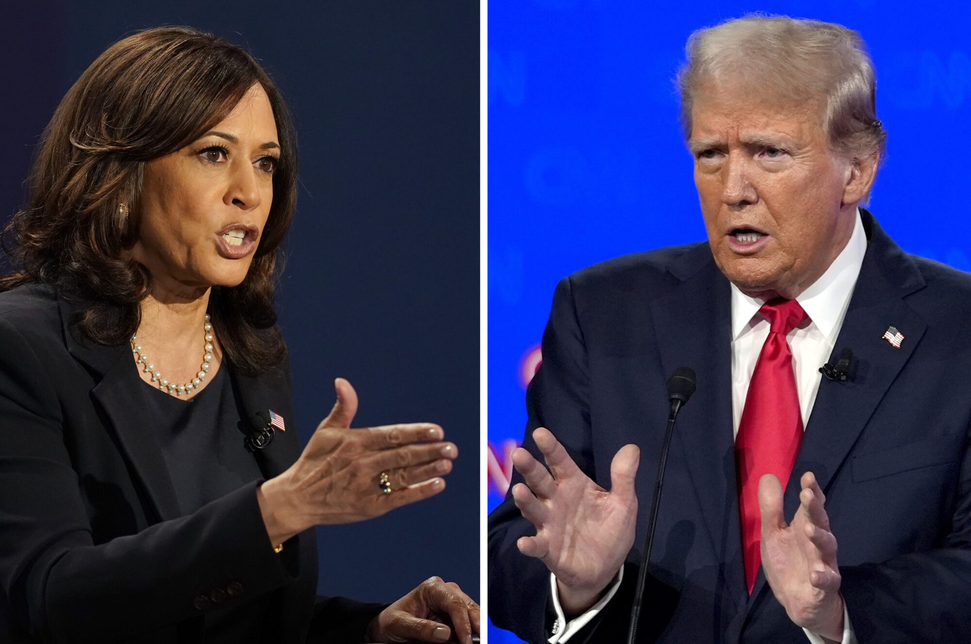 Trump Harris debate