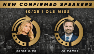 Vice President J.D. Vance, Erika Kirk bringing Turning Point USA campus